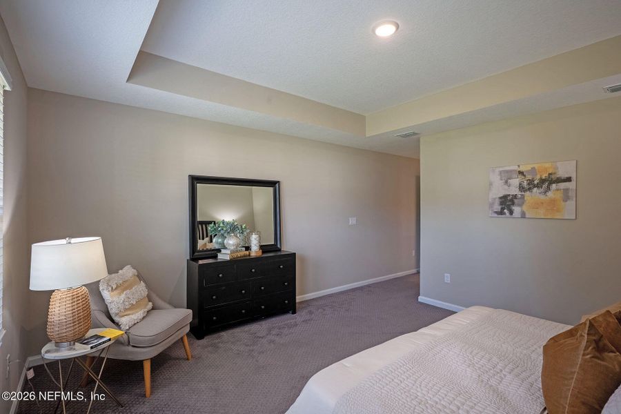 Furnished interior view inside a new home in Edinburgh Village, Jacksonville (Image 48).