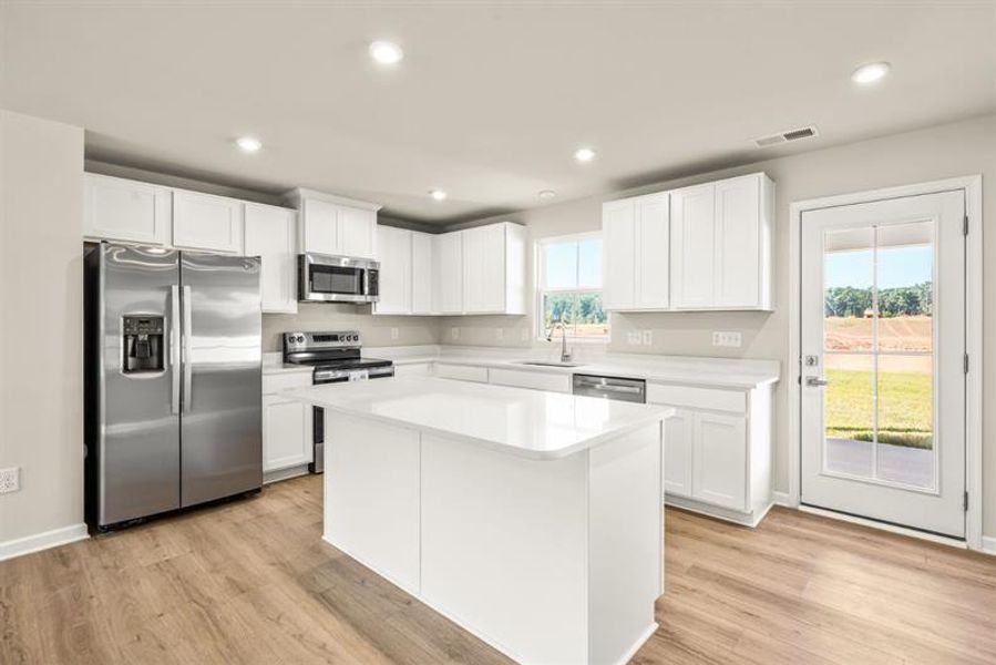 Furnished interior view inside a new home in Brookshire, Sanford (Image 3).