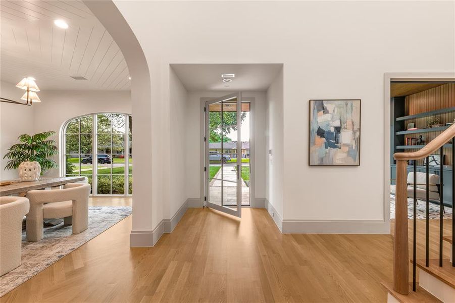 Furnished interior view inside a new home in , Dallas (Image 5).