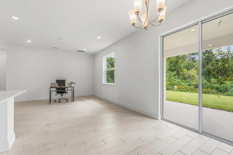 Spacious, unfurnished interior of a new home in Huntington Park, Titusville (Image 16). Spacious, unfurnished interior of a new home in Huntington Park, Titusville (Image 16).