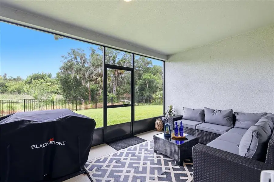 Exterior details and patio area of a home in , Parrish (Image 22).