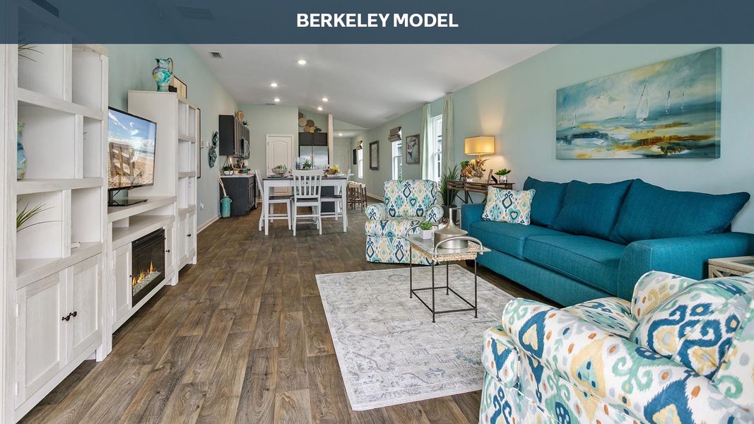 Representative furnished interior of a home built from the Berkeley by D.R. Horton in The Arbors, Jacksonville (Image 10). Representative furnished interior of a home built from the Berkeley by D.R. Horton in The Arbors, Jacksonville (Image 10).