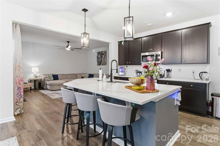 Furnished interior view inside a new home in McFarland Estates, York (Image 7).