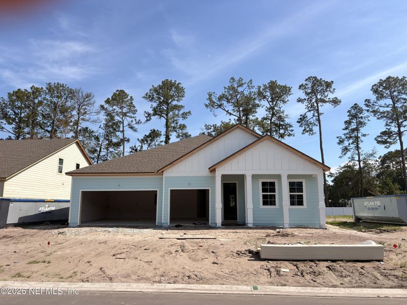 In-progress construction of a new home in , St. Augustine, FL (Image 3).