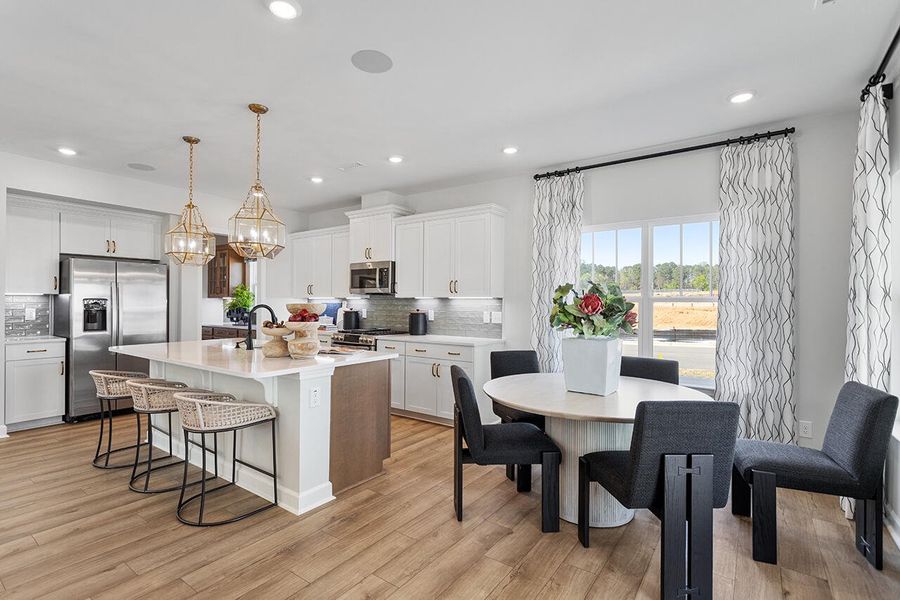 Furnished interior view inside a new home in Six Oaks, Summerville (Image 5).