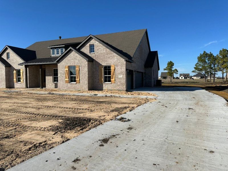 In-progress construction of a new home in Fannin Ranch, Anna, TX (Image 6).