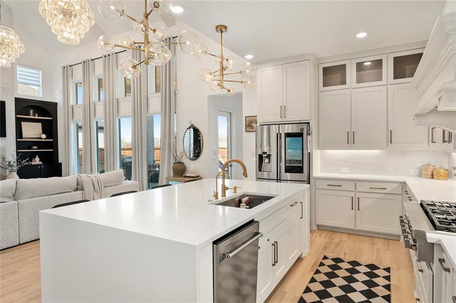 Furnished interior view inside a new home in , Celina (Image 17).