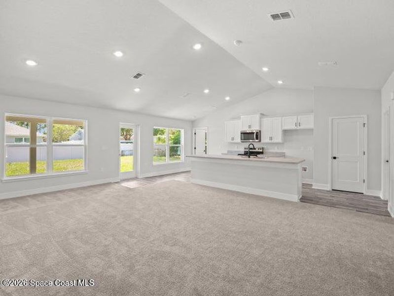 Spacious, unfurnished interior of a new home in Palm Bay, Palm Bay (Image 12). Spacious, unfurnished interior of a new home in Palm Bay, Palm Bay (Image 12).