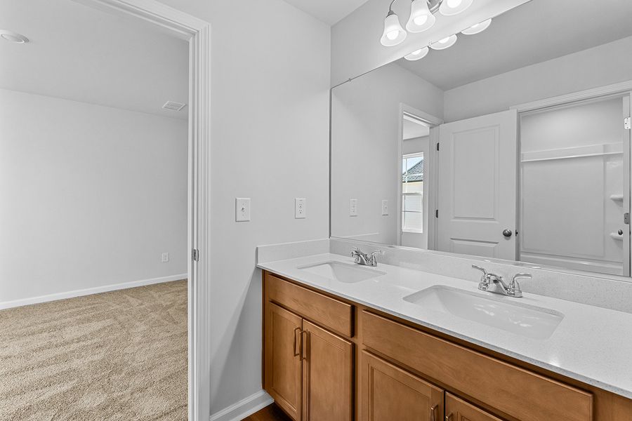 Furnished interior view inside a new home in Fieldstone, Lexington (Image 14).