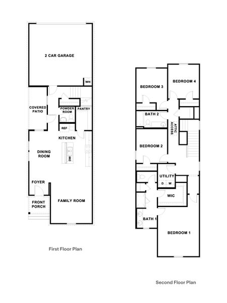 2D floor plan layout of this home in Valverde, Bastrop, TX (Image 4). 2D floor plan layout of this home in Valverde, Bastrop, TX (Image 4).
