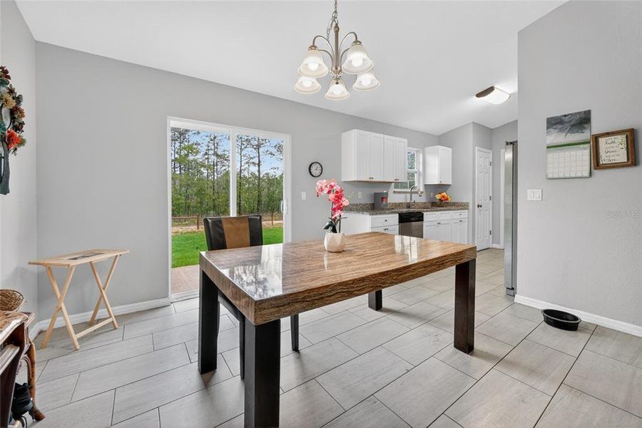 Furnished interior view inside a new home in , Dunnellon (Image 11).