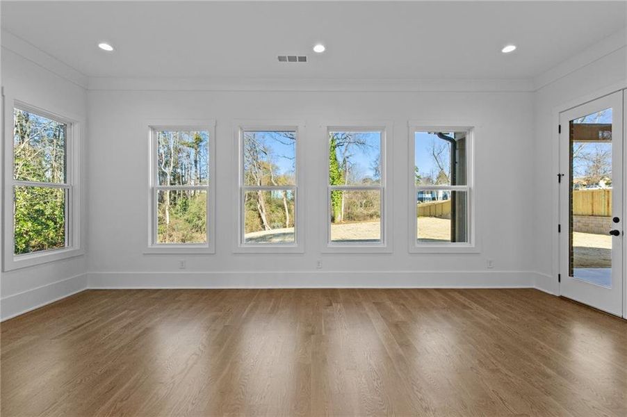 Spacious, unfurnished interior of a new home in , Buford (Image 49).