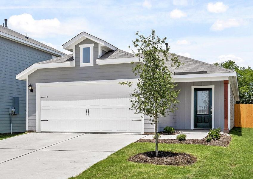 The Cedar is a beautiful one-story home.