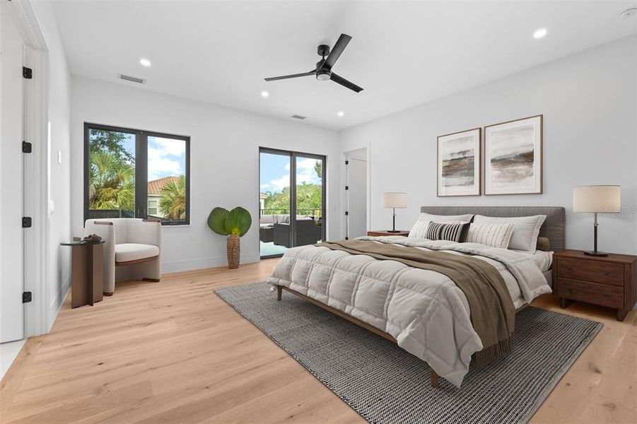 Furnished interior view inside a new home in , Sarasota (Image 5). Furnished interior view inside a new home in , Sarasota (Image 5).