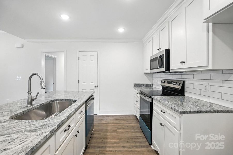 Furnished interior view inside a new home in , York (Image 10).