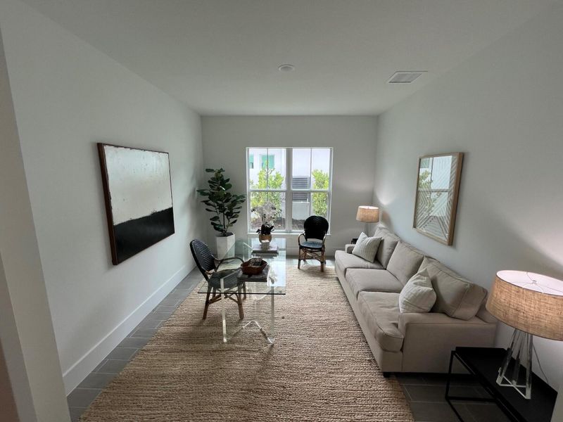 Furnished interior view inside a new home in , Port St. Lucie (Image 15). Furnished interior view inside a new home in , Port St. Lucie (Image 15).