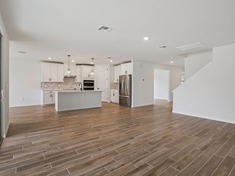 Spacious, unfurnished interior of a new home in Oakfield Trails - Signature Series, Parrish (Image 3).