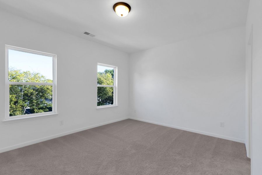 Spacious, unfurnished interior of a new home in Sweetbriar Place, Lebanon (Image 24). Spacious, unfurnished interior of a new home in Sweetbriar Place, Lebanon (Image 24).