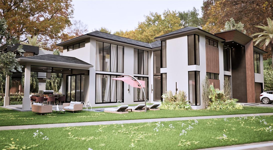 Exterior details and patio area of a home in , Fort Lauderdale (Image 10). Exterior details and patio area of a home in , Fort Lauderdale (Image 10).