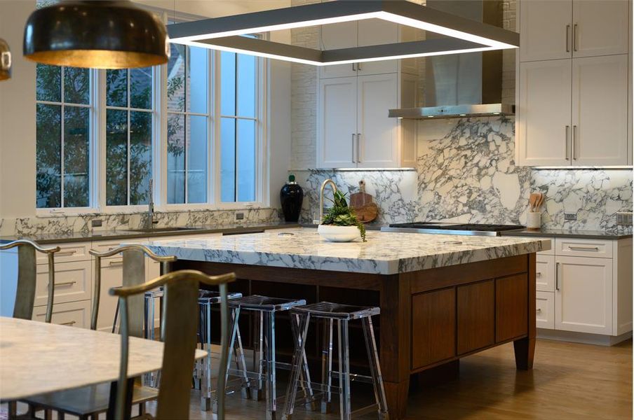 Furnished interior view inside a new home in , Dallas (Image 6).