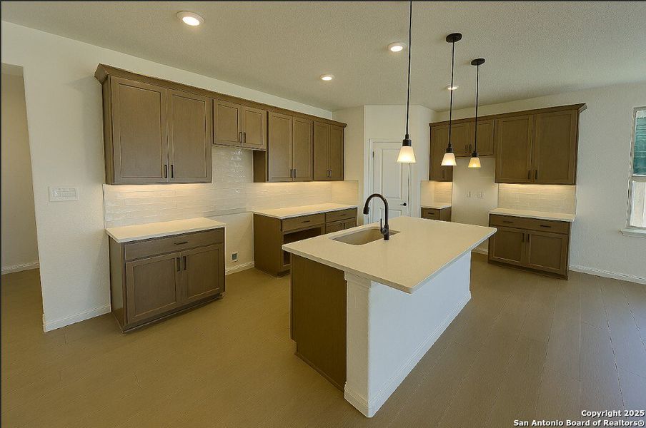 Furnished interior view inside a new home in , San Marcos (Image 9).