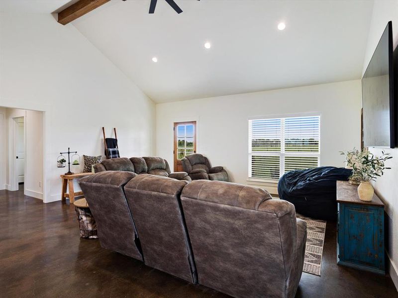 Furnished interior view inside a new home in , Bells (Image 6).