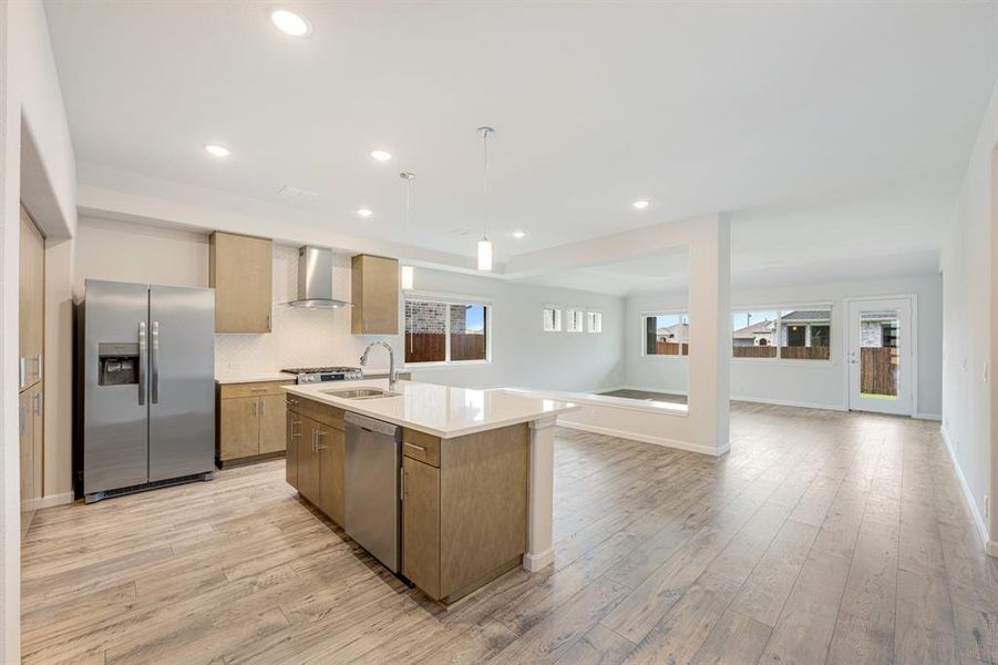 Furnished interior view inside a new home in Hulen Trails, Fort Worth (Image 13).