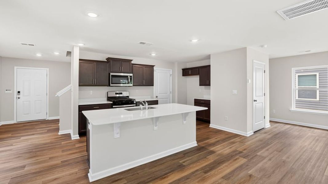 Furnished interior view inside a new home in Durbin Meadows, Fountain Inn (Image 7).