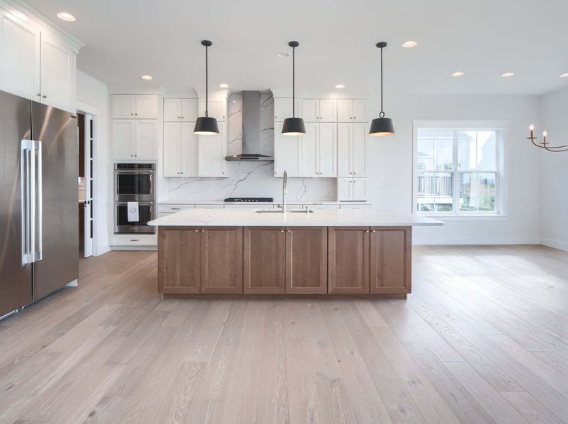 Chef's Kitchen and Breakfast Area