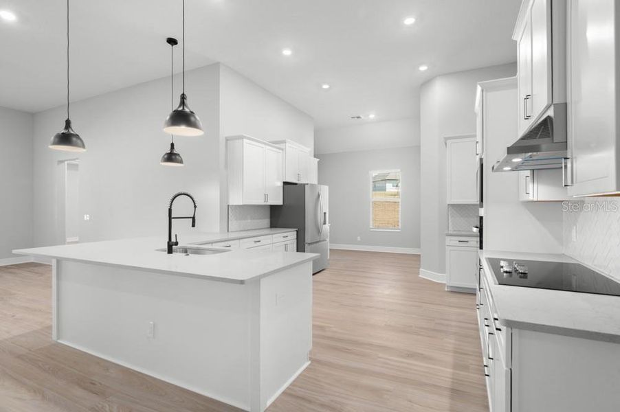 Furnished interior view inside a new home in , Fruitland Park (Image 8).