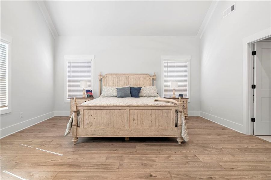 Furnished interior view inside a new home in , Monroe (Image 51).