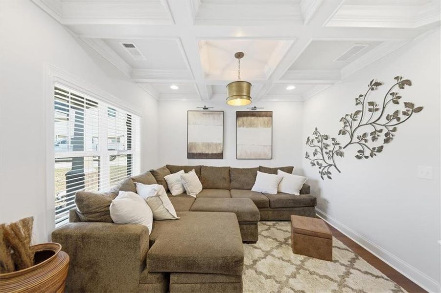 Furnished interior view inside a new home in Nine Oaks, Locust Grove (Image 47).