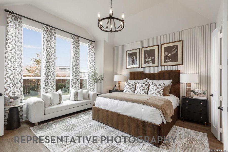 Furnished interior view inside a new home in Mayfair, New Braunfels (Image 8).