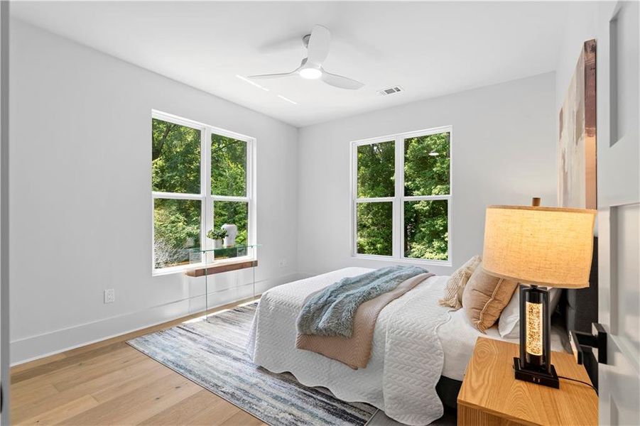 Furnished interior view inside a new home in , Atlanta (Image 73). Furnished interior view inside a new home in , Atlanta (Image 73).