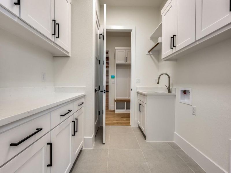 Furnished interior view inside a new home in , Denton (Image 11).