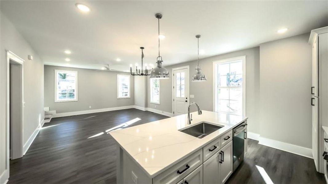 Furnished interior view inside a new home in , Bowdon (Image 8).