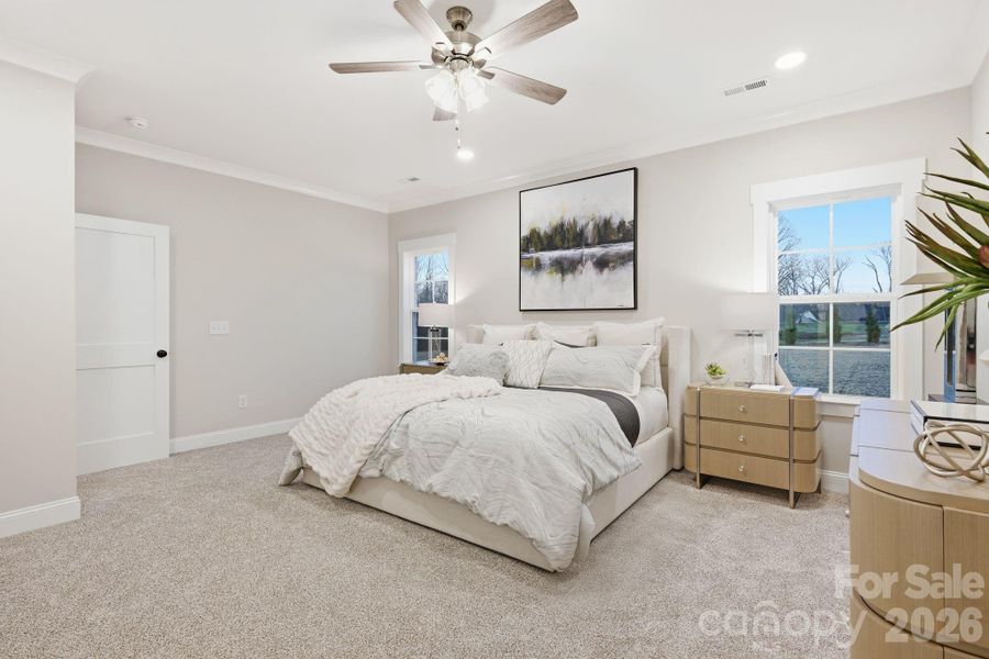 Furnished interior view inside a new home in , Lexington (Image 11).