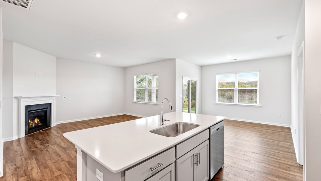Furnished interior view inside a new home in Spring Ridge, Anderson (Image 8). Furnished interior view inside a new home in Spring Ridge, Anderson (Image 8).
