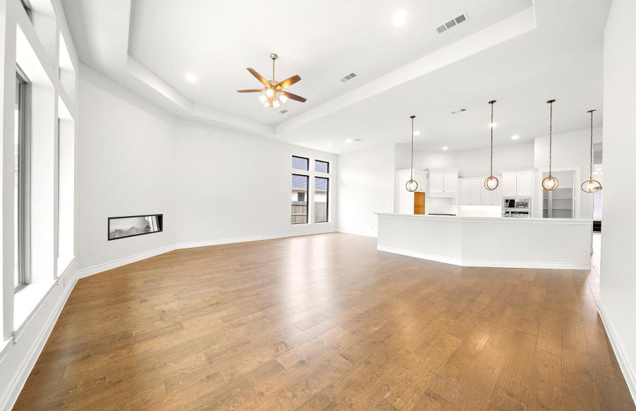 Spacious, unfurnished interior of a new home in Audubon 60′, Magnolia (Image 32).