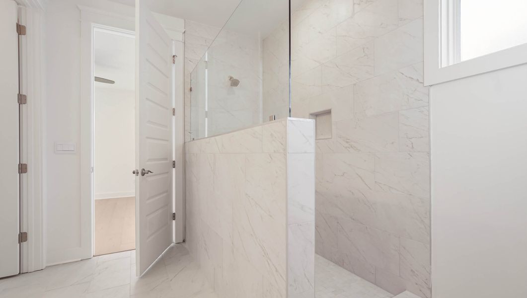 Furnished interior view inside a new home in Parkside, Santa Rosa Beach (Image 17). Furnished interior view inside a new home in Parkside, Santa Rosa Beach (Image 17).