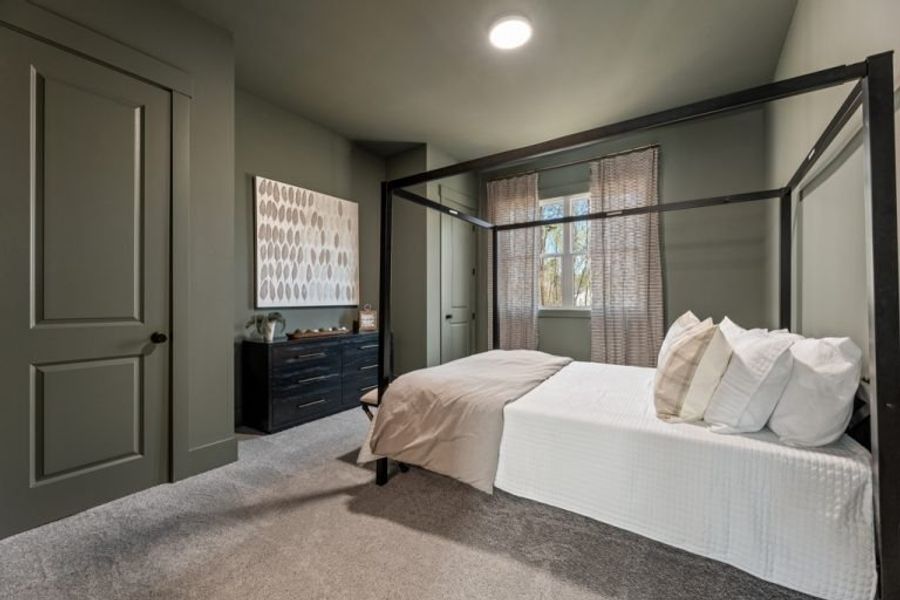 Representative furnished interior of a home built from the Belville by Peachtree Residential in Arden on Lanier, Cumming (Image 7).