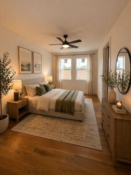 Guest room- Virtual staging