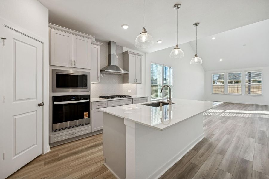 Furnished interior view inside a new home in Montgomery Bend, Montgomery (Image 6).