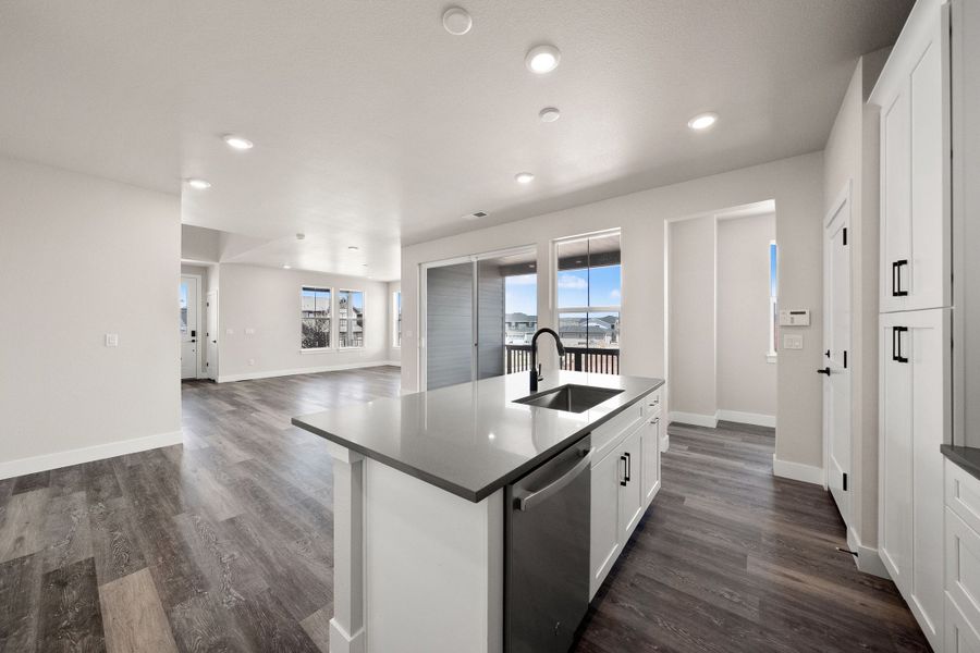 Furnished interior view inside a new home in Trumark Homes at Sterling Ranch, Littleton (Image 8).