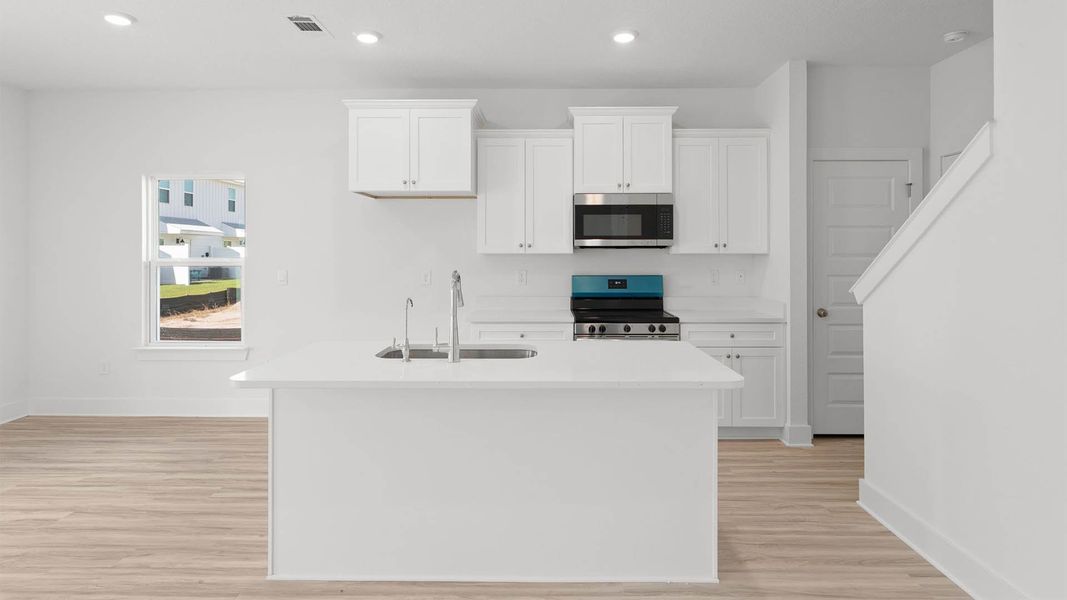 Furnished interior view inside a new home in Chateau Nemours, Port Saint Joe (Image 8).
