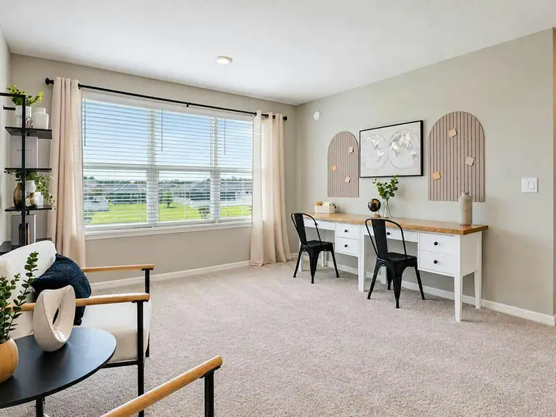 As well as a flexible-use loft (or optional bedroom) - Wayfair III by Highland Homes