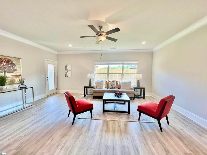 Furnished interior view inside a new home in Williams Grove, Bailey (Image 7). Furnished interior view inside a new home in Williams Grove, Bailey (Image 7).