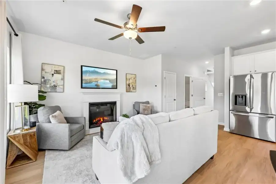Furnished interior view inside a new home in , Fairburn (Image 3).