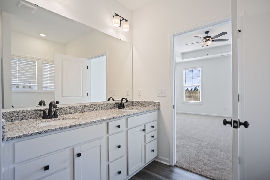 Furnished interior view inside a new home in Providence Station at Trolley Run, Aiken (Image 12). Furnished interior view inside a new home in Providence Station at Trolley Run, Aiken (Image 12).