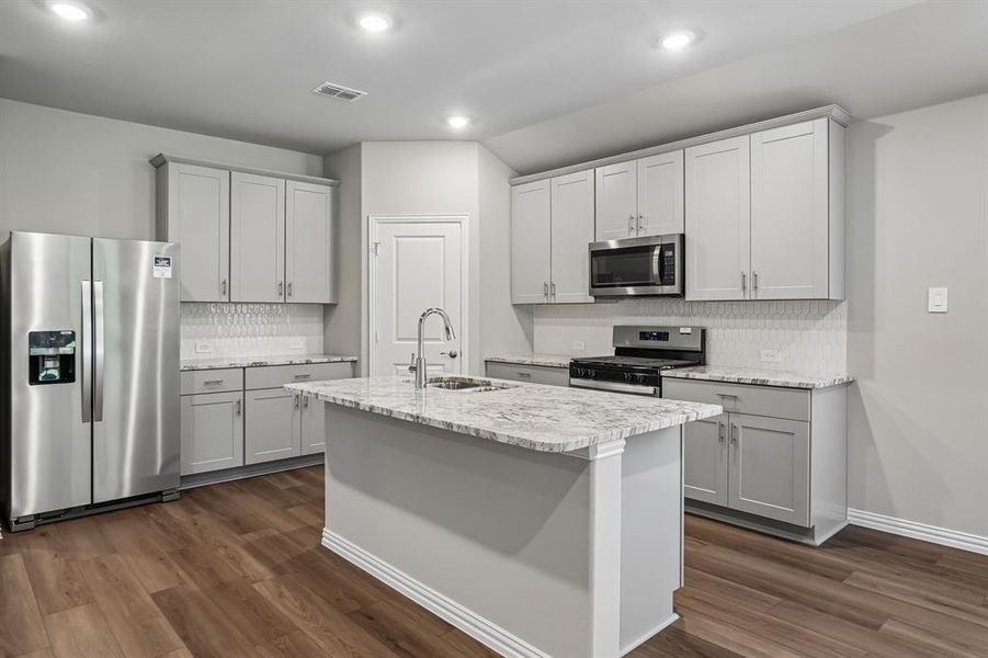 Furnished interior view inside a new home in Stella Hills, Denton (Image 9).
